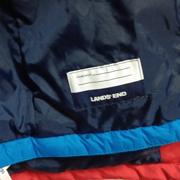 Lands'End ski jacket with hood, size medium - Picture 8 of 10